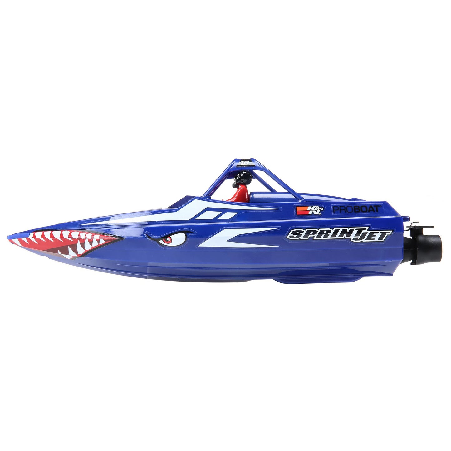9" Sprintjet Self-Righting Deep-V Jet Boat Ready to Run with Battery and Charger (Blue) (PRB08045T2)_11