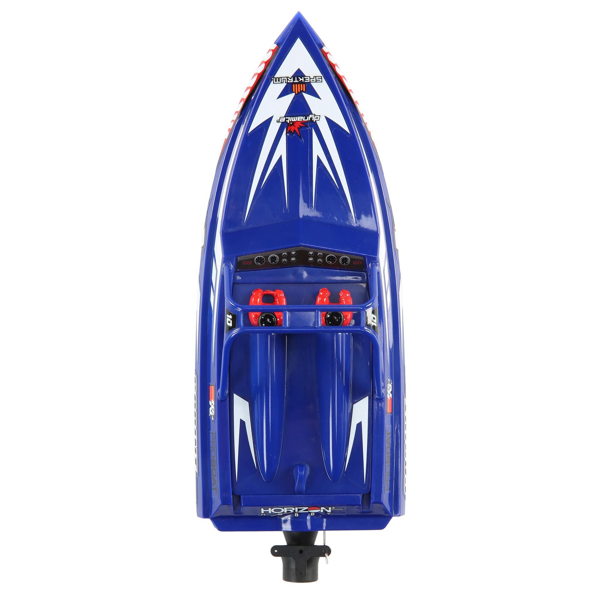 9" Sprintjet Self-Righting Deep-V Jet Boat Ready to Run with Battery and Charger (Blue) (PRB08045T2)_6