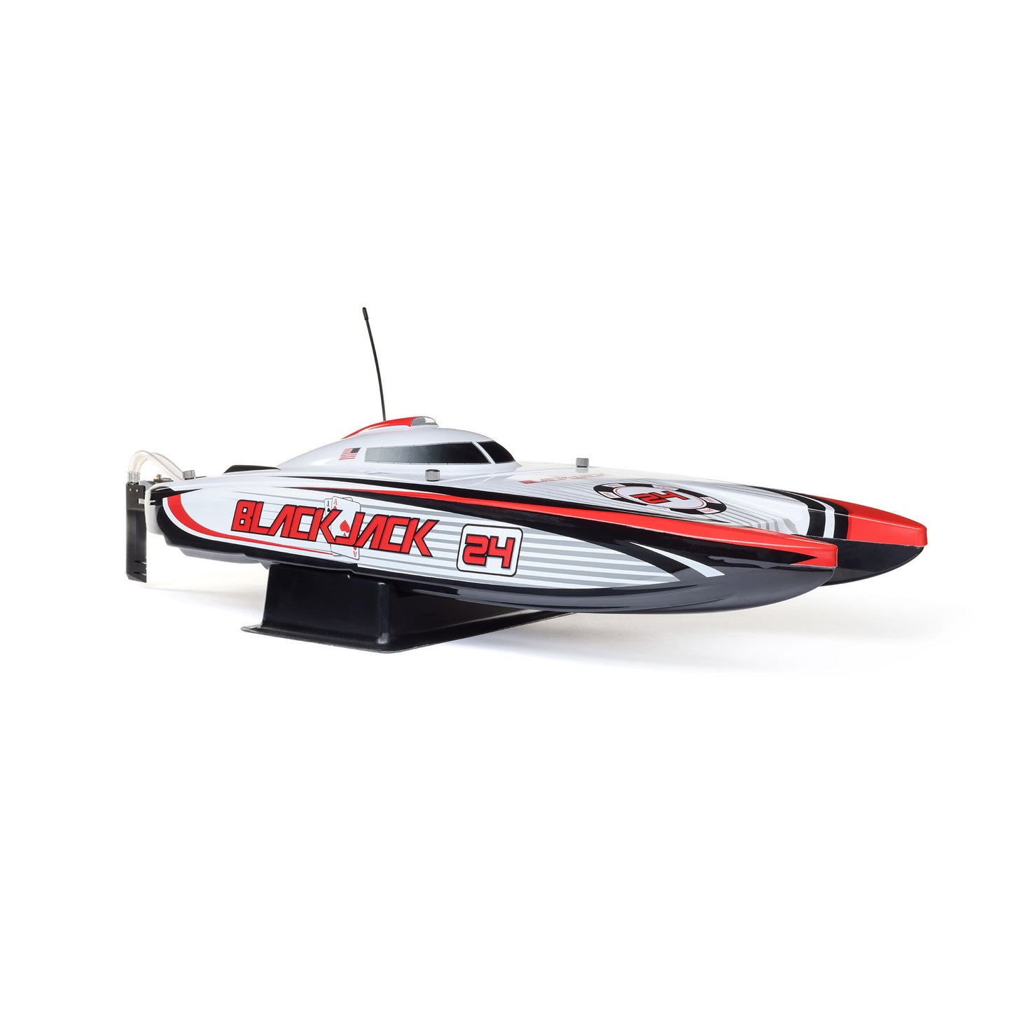 24" Blackjack 24 V2 Catamaran Ready to Run (White) (PRB08049T2)