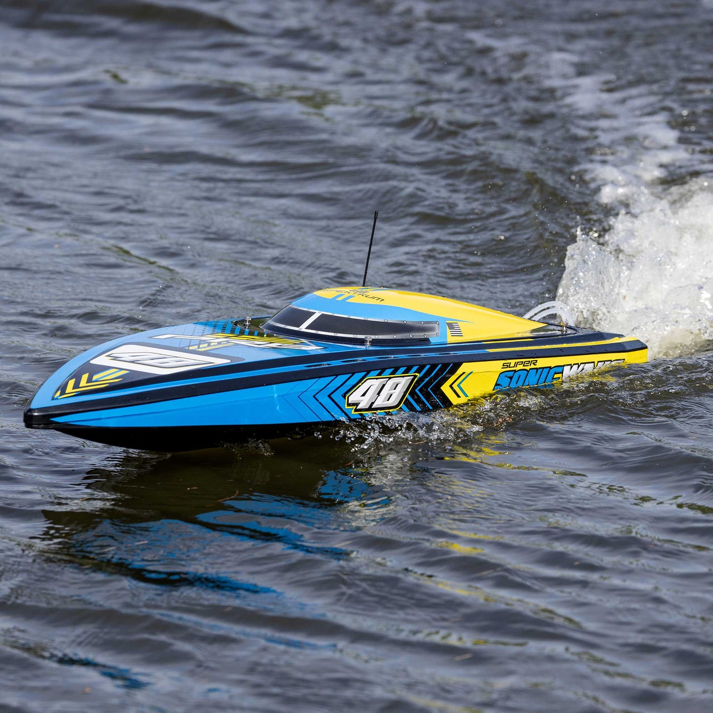 48" Super Sonicwake 8S Self-Righting Deep-V Ready to Run (PRB08052)_13