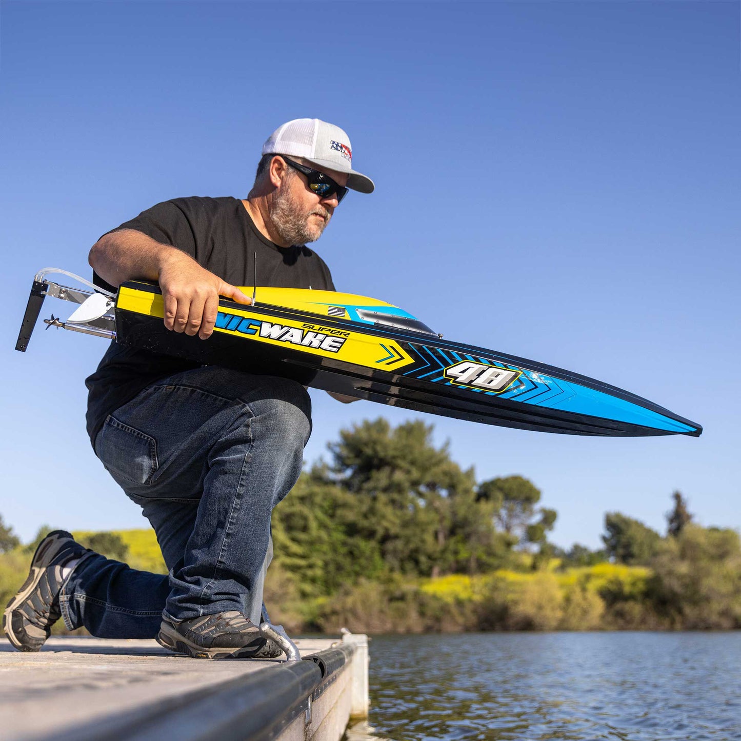 48" Super Sonicwake 8S Self-Righting Deep-V Ready to Run (PRB08052)_5