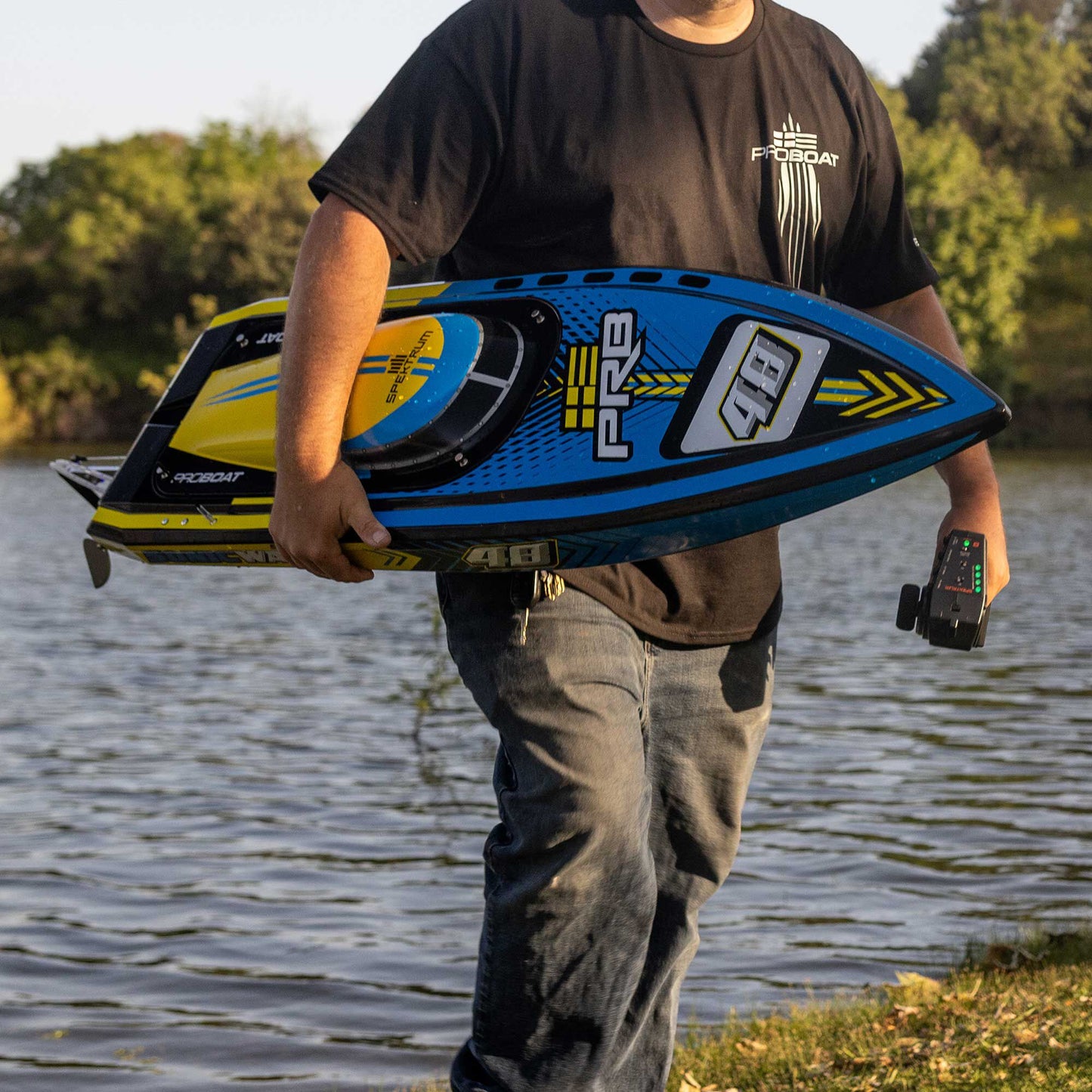 48" Super Sonicwake 8S Self-Righting Deep-V Ready to Run (PRB08052)_8