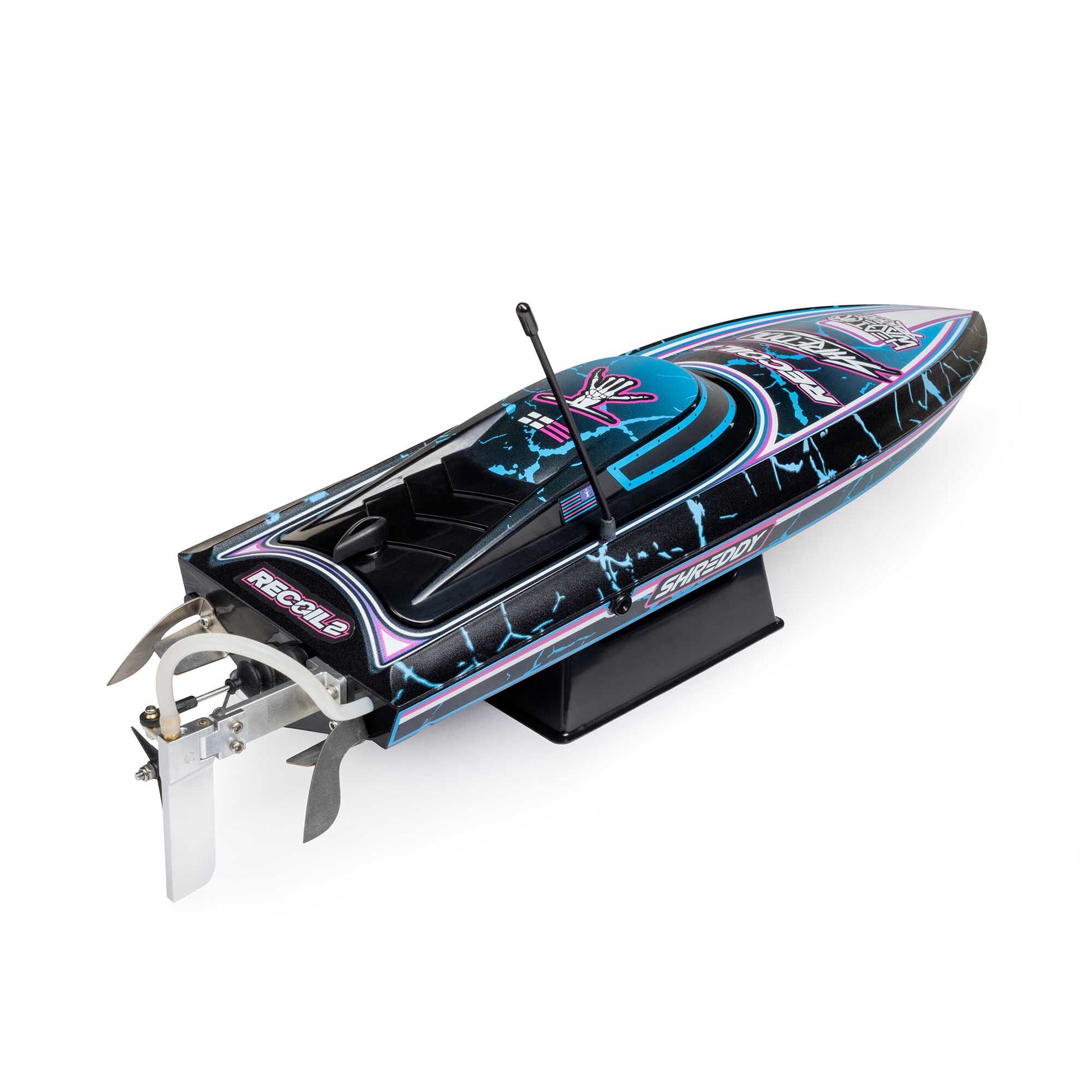 18" Recoil 2 Self-Righting Brushless Deep-V Ready to Run with Battery and Charger (Shreddy) (PRB08053T1)_10