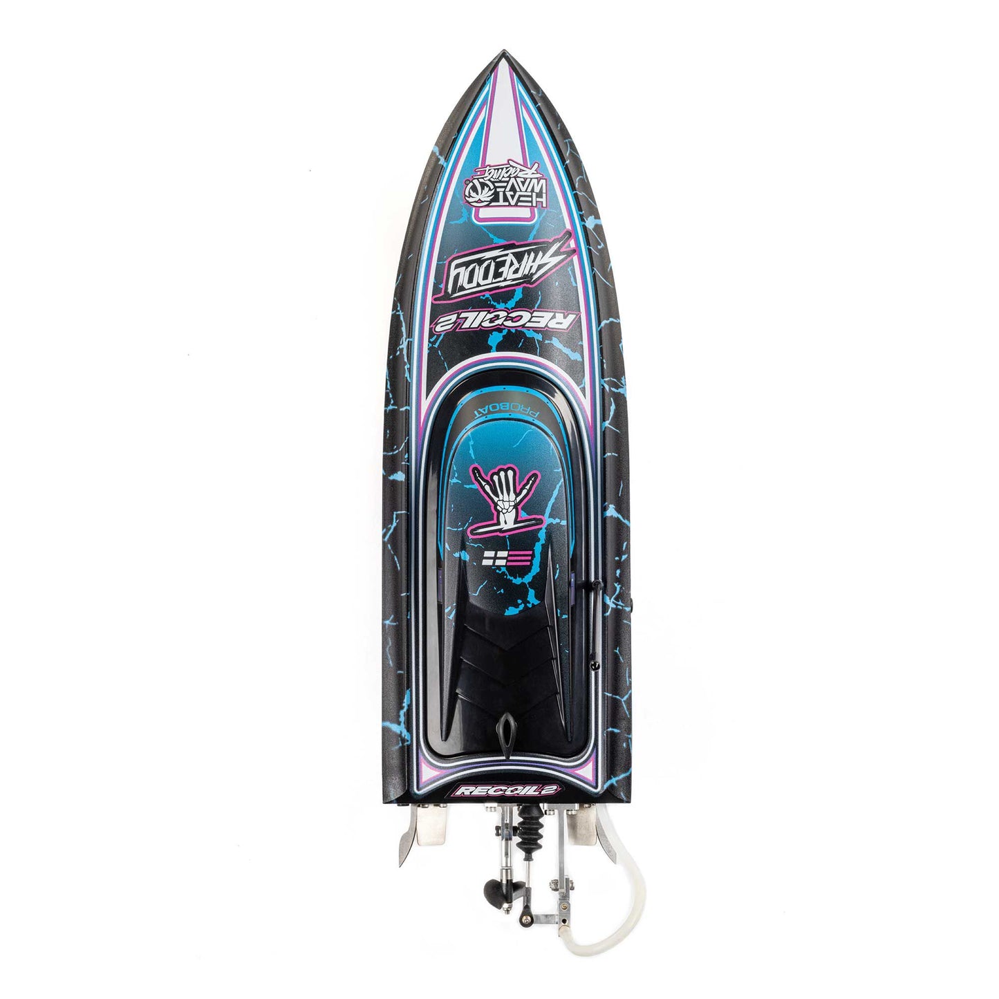 18" Recoil 2 Self-Righting Brushless Deep-V Ready to Run with Battery and Charger (Shreddy) (PRB08053T1)_2