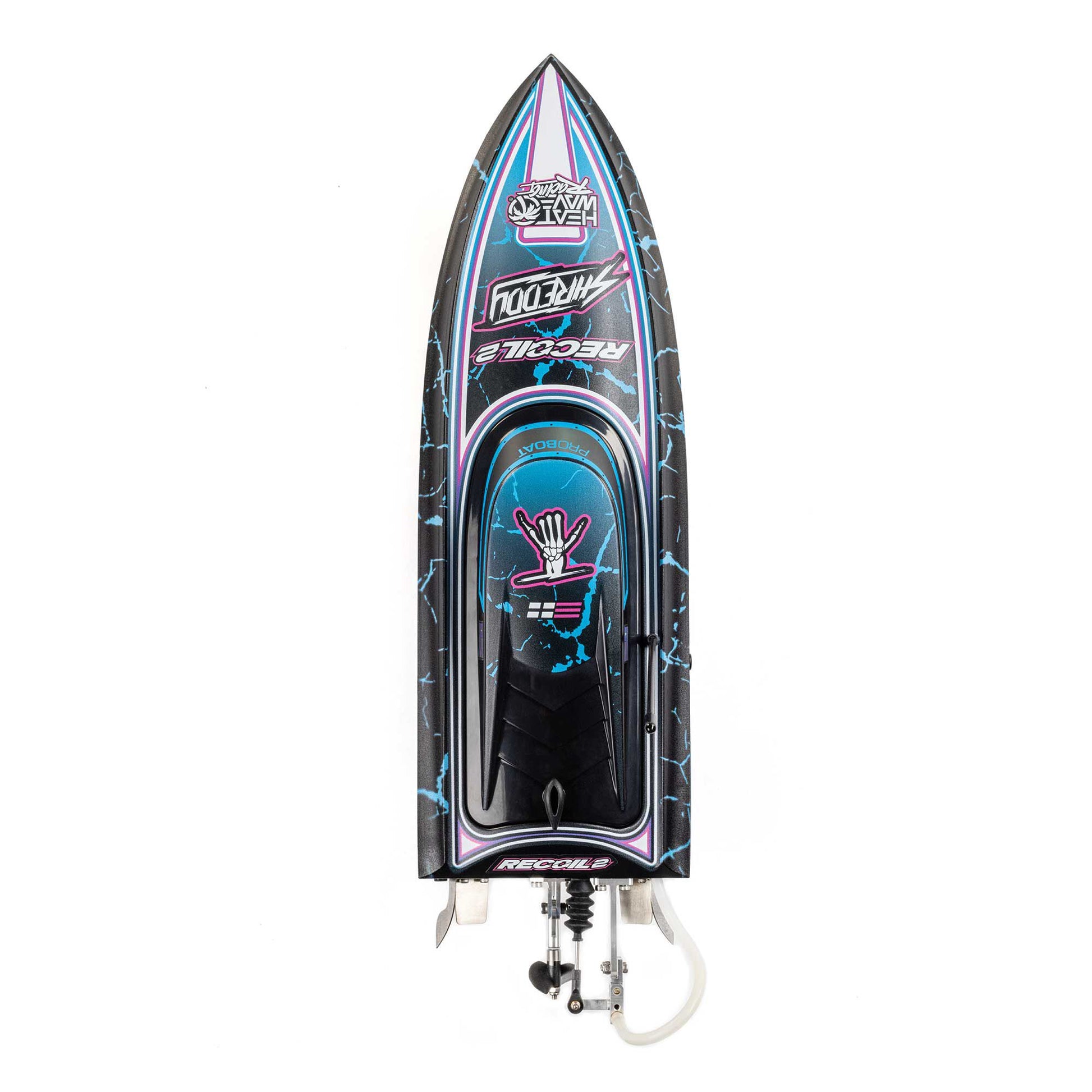 18" Recoil 2 Self-Righting Brushless Deep-V Ready to Run with Battery and Charger (Shreddy) (PRB08053T1)_2