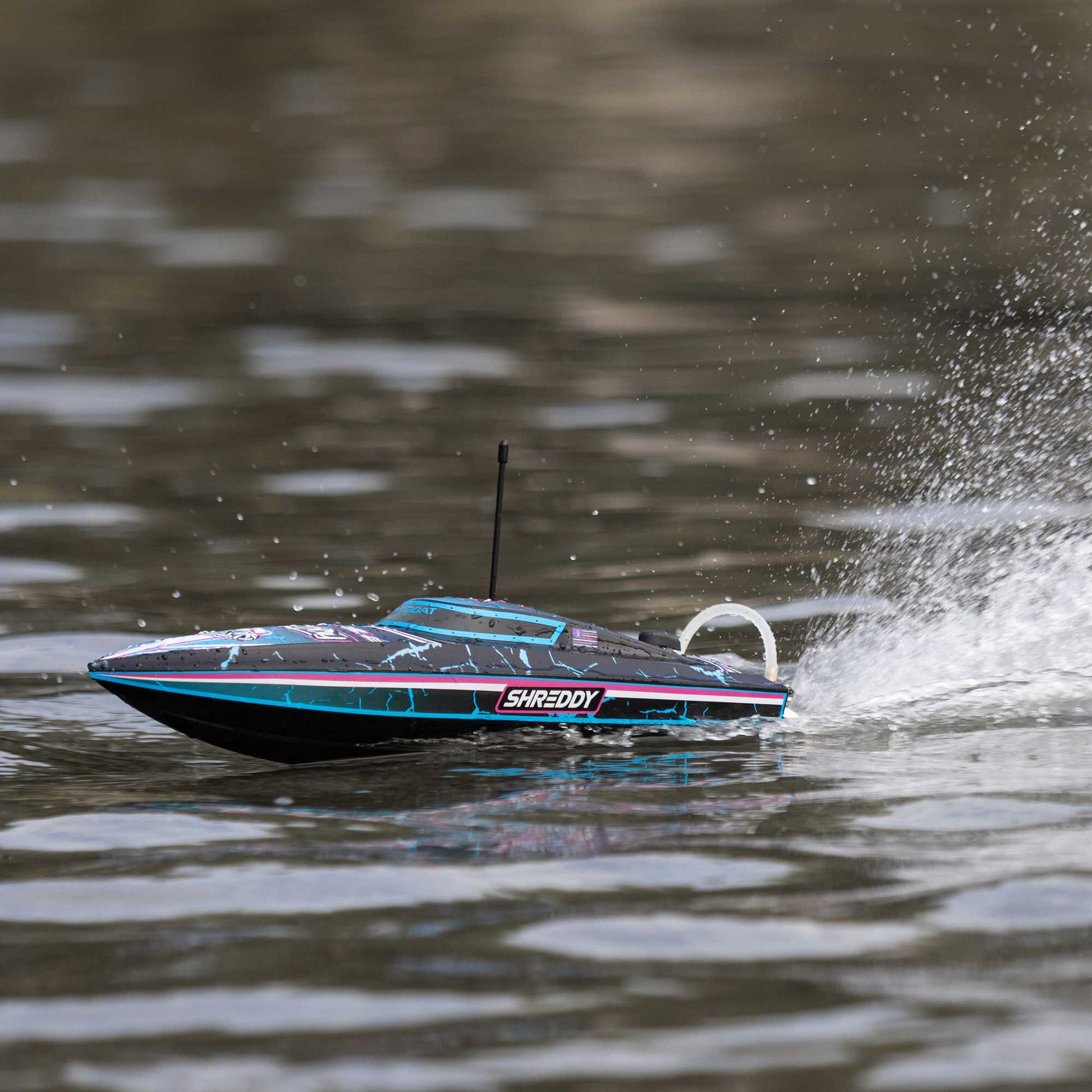 18" Recoil 2 Self-Righting Brushless Deep-V Ready to Run with Battery and Charger (Shreddy) (PRB08053T1)_14