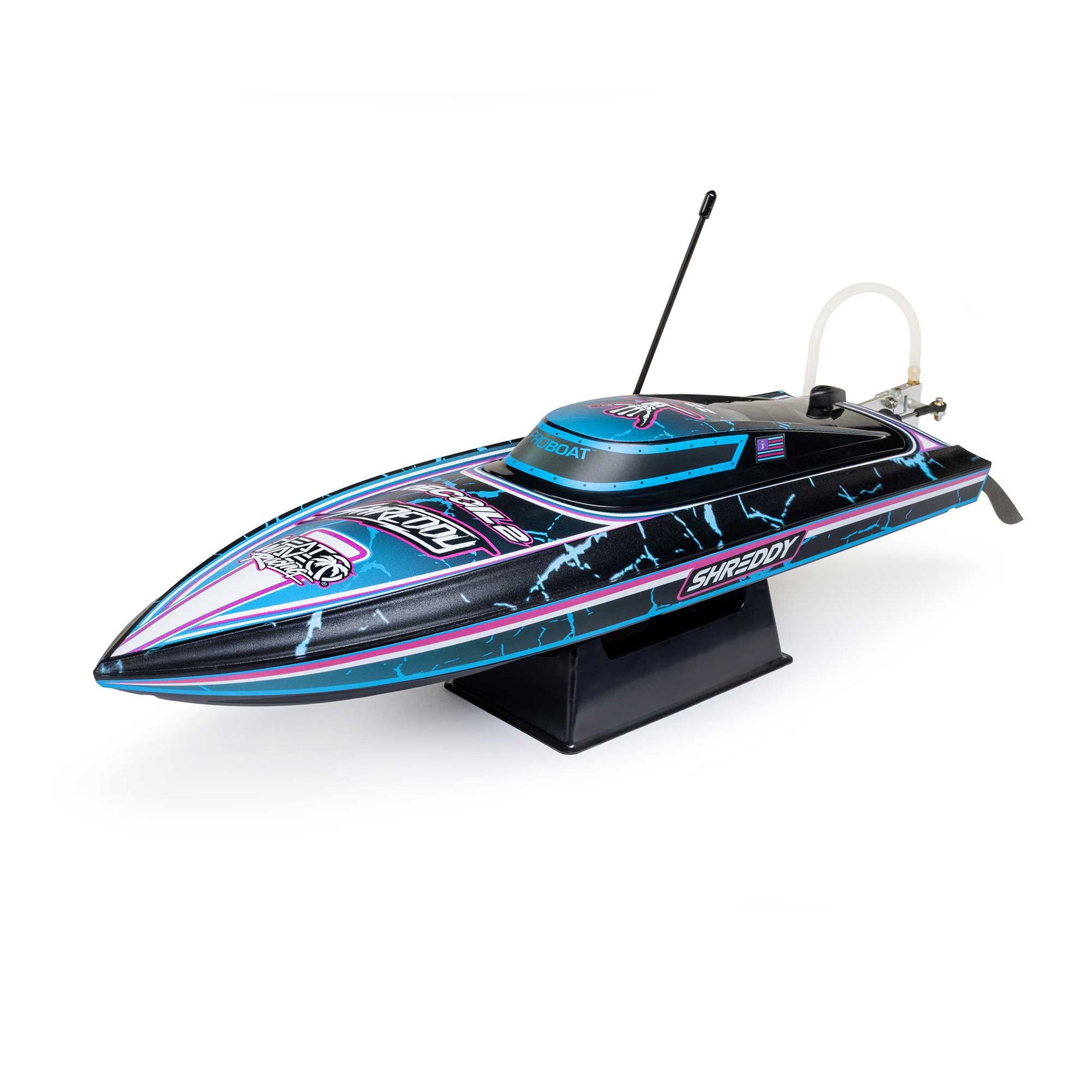 18" Recoil 2 Self-Righting Brushless Deep-V Ready to Run with Battery and Charger (Shreddy) (PRB08053T1)_1