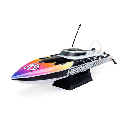 18" Recoil 2 Self-Righting Brushless Deep-V Ready to Run with Battery and Charger (Heatwave) (PRB08053T2)