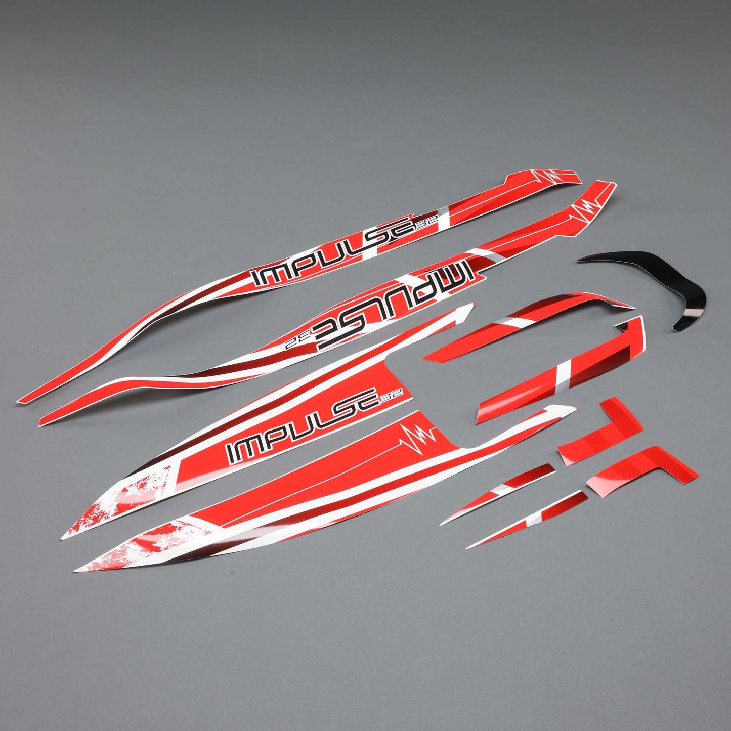 White and Red Decal Set for Impulse 32 (PRB289007)