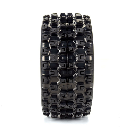 Limited Edition Badlands MX43 Pro-Loc F/R Mounted 24mm Gray/Black Impulse (2) for X-Maxx (PRO1013114)