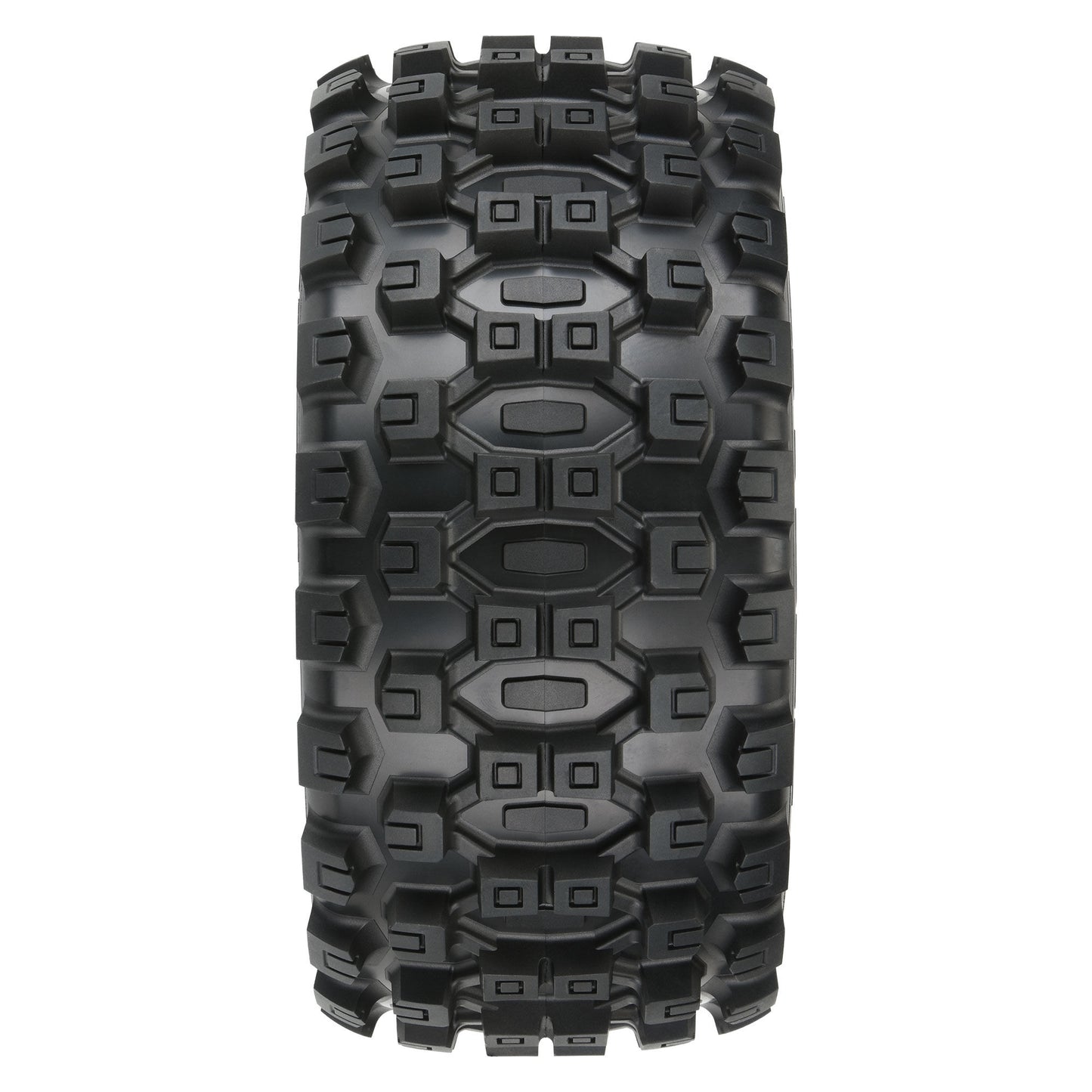 5.7" Badlands MX57 Premounted Tires with Black Raid 8x48 Removable 24mm Hex Wheels (2) (PRO1019811)_2