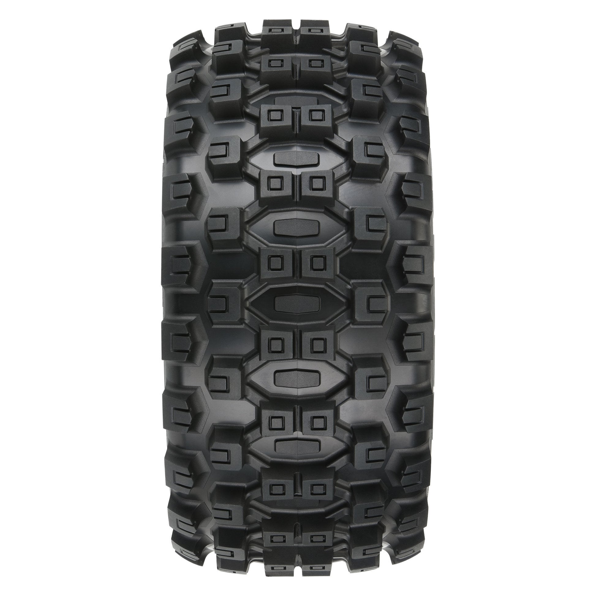 5.7" Badlands MX57 Premounted Tires with Black Raid 8x48 Removable 24mm Hex Wheels (2) (PRO1019811)_2