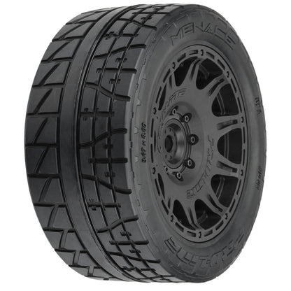 5.7" Menace HP Street M2 Compound Belted Tires for 1/6 Kraton 8S and X-Maxx (PRO1020511)_1