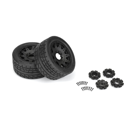 5.7" Menace HP Street M2 Compound Belted Tires for 1/6 Kraton 8S and X-Maxx (PRO1020511)_2