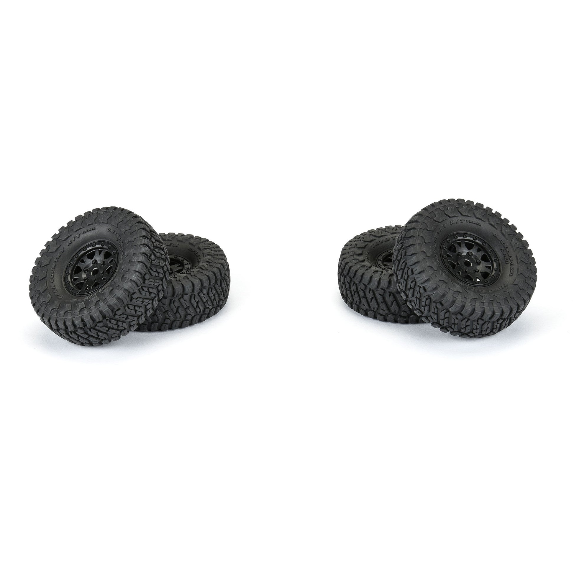 1.0" Toyo Open Country R/T Trail Premounted Tires with Black Mini Impulse Internal 7mm Hex Bead-Loc Wheels for SCX24 (4) (PRO1022810)_5