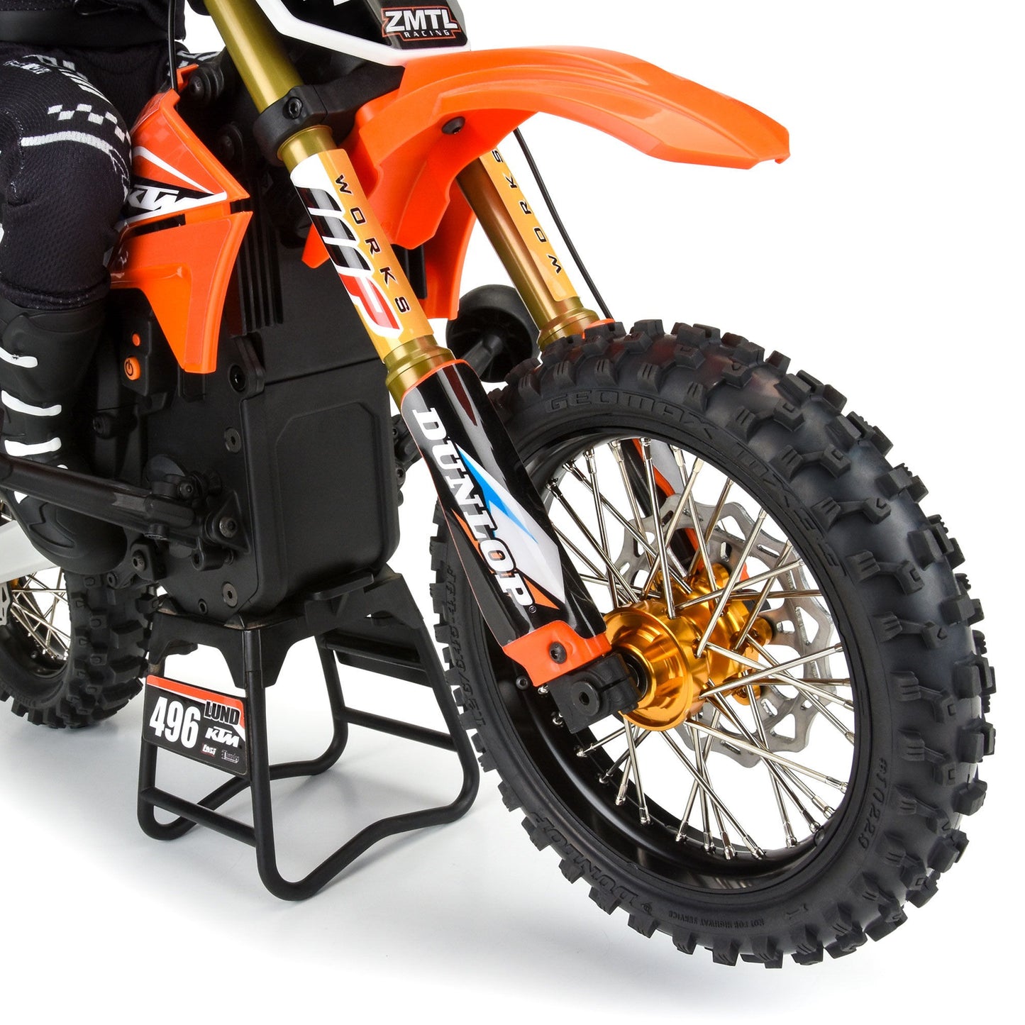 1/4 Dunlop Geomax MX33 V2 CR4 Front Tire MTD on Pro-Spec Wheel (PRO1022911)