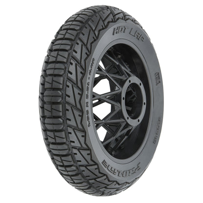 Hot Lap S3 Compound Premounted Rear Tire with Black Supermoto Wheel for Promoto-MX (PRO1024310)_1