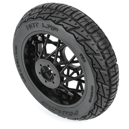 Hot Lap S3 Compound Premounted Rear Tire with Black Supermoto Wheel for Promoto-MX (PRO1024310)_5