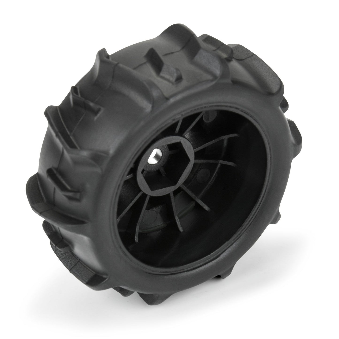 Dumont Premounted Paddle Tires with Black Impulse Wheels for Mojave Grom (4) (PRO1030910)