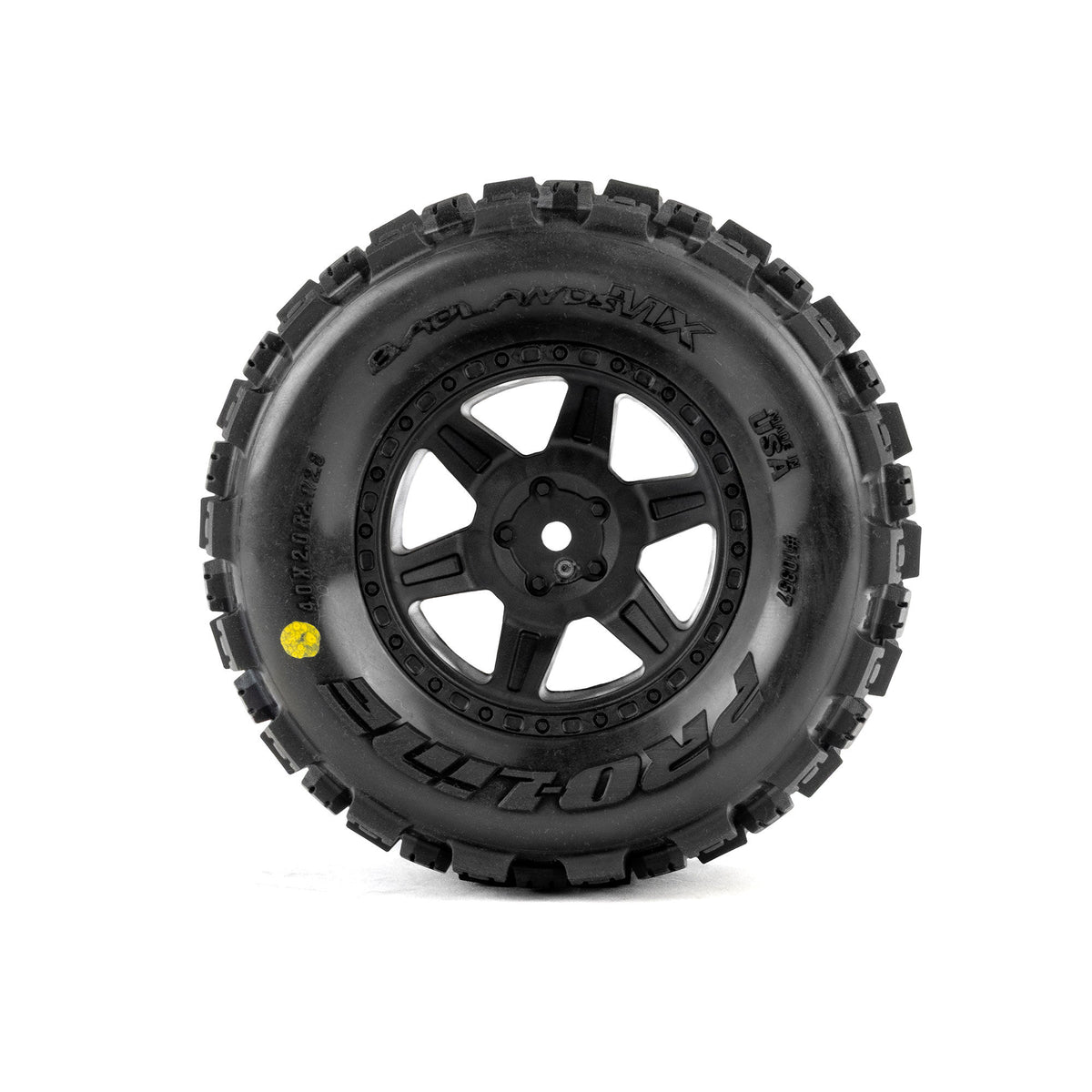 Badlands MX Premounted Tires with Black Desperado 2.0 Wheels for Mini Maxx (PRO1035710)_2