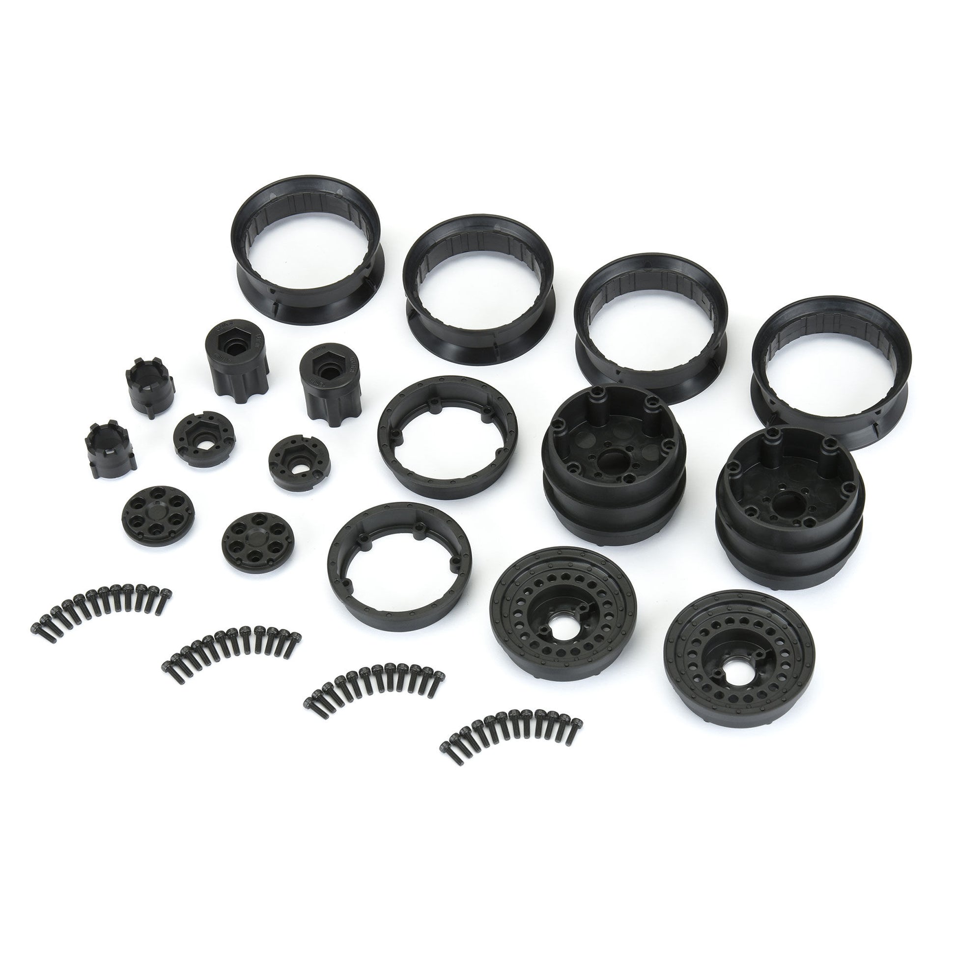 1.9" Carbine Black Bead-Loc Dually Wheels with 12mm Hex for 1/10 Rock Crawler (2) (PRO278600)_6