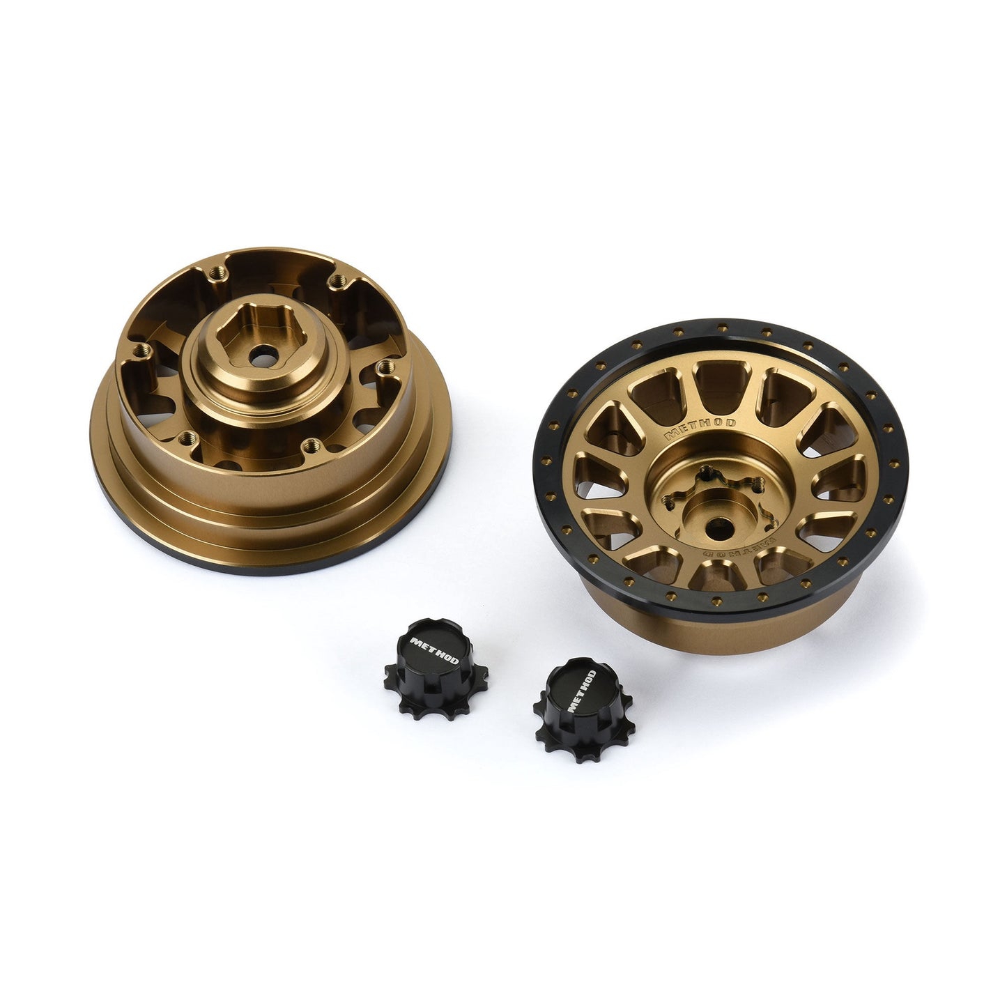 1/6 Method 305 NV Aluminum 2.9" Wheel Faces, Front or Rear for Axial SCX6 (PRO280400)