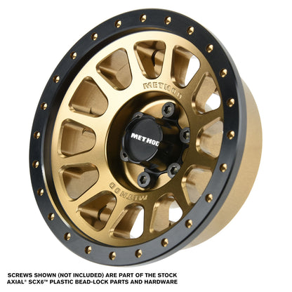 1/6 Method 305 NV Aluminum 2.9" Wheel Faces, Front or Rear for Axial SCX6 (PRO280400)