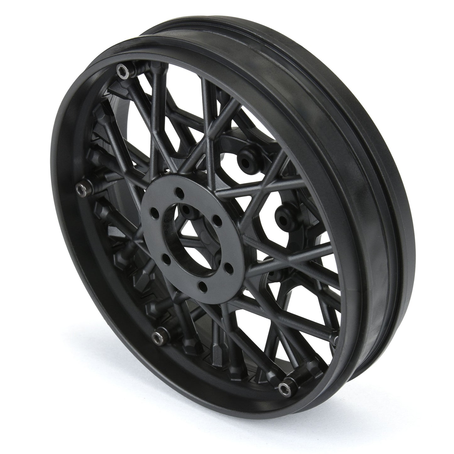 Supermoto Black Front Wheel for 1/4 Promoto-MX (PRO282003)_2