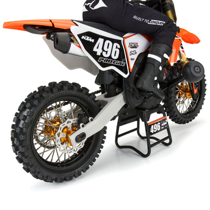 Aluminum Pro-Spec V2 Bead Black/Gold Assembled Rear Wheel 1/4 for Promoto-MX (PRO283700T3)_3