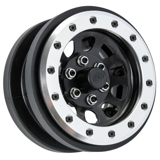 1/6 Steelies Stamped Steel 2.9" Dual Offset Wheels for SCX6 (PRO283801)
