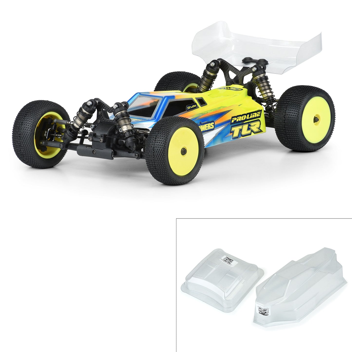Axis Light Weight Clear Body for TLR 22X-4 (PRO354525)