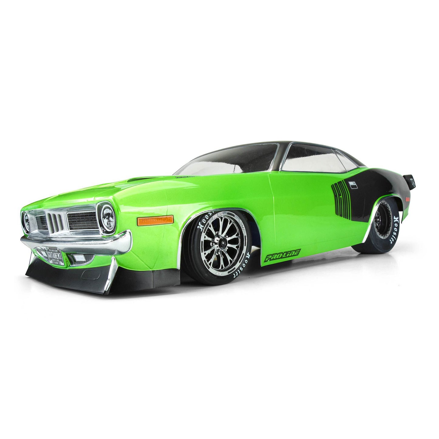 1972 Plymouth Barracuda Clear Body for 1/10 Drag SCT (PRO355000)_6