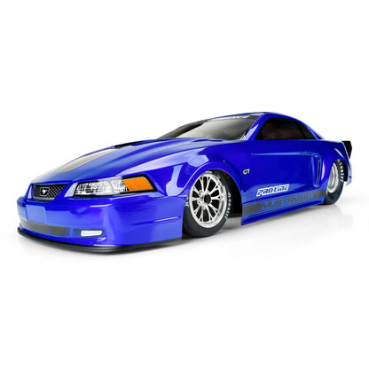 1999 Ford Mustang Clear Body for 1/10 Drag Car (PRO357900)_3