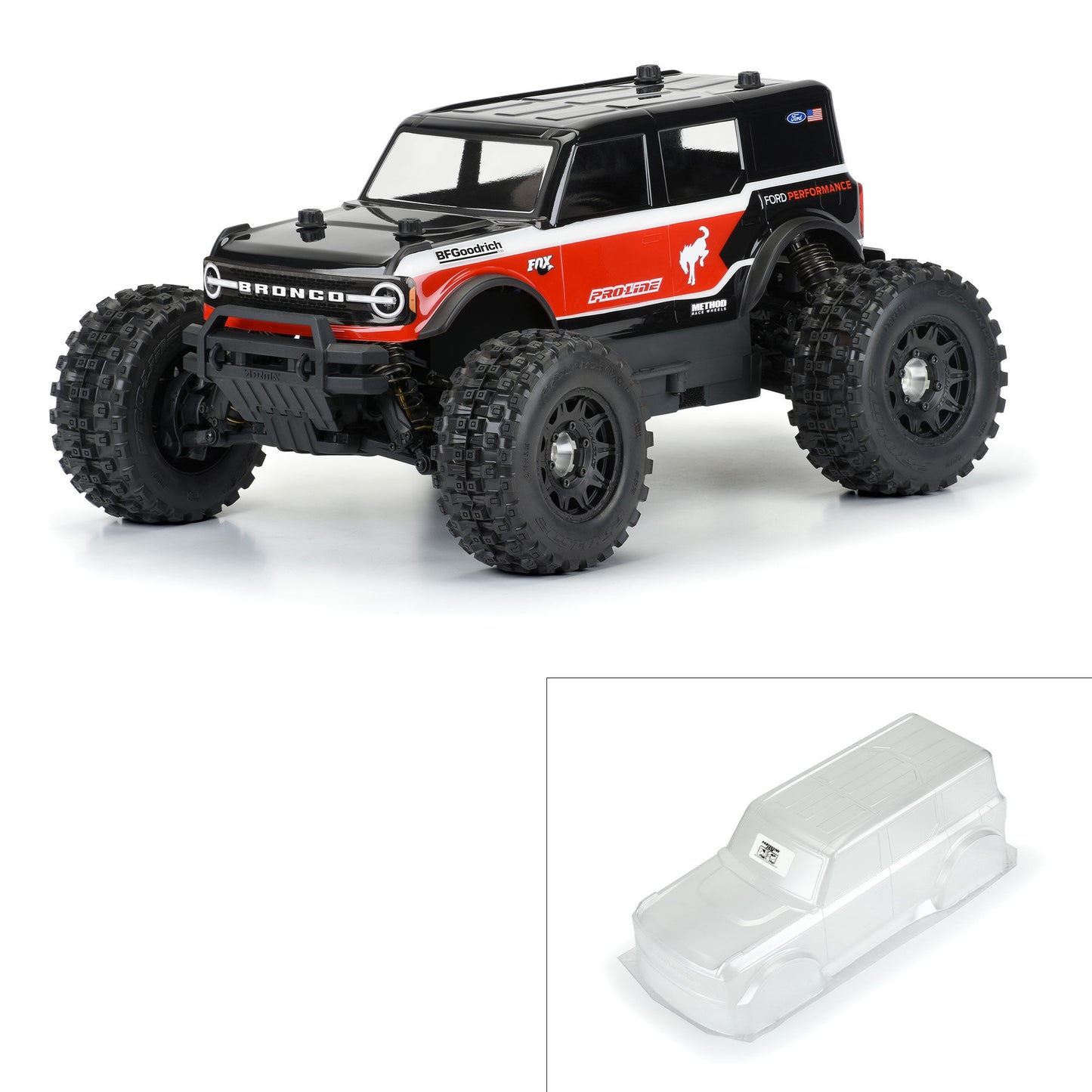 2021 Ford Bronco Clear Body for Granite/Vorteks (PRO359100)_1