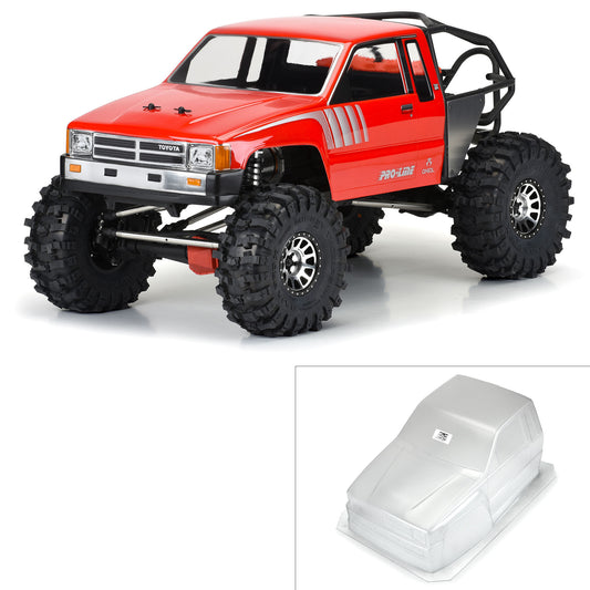 1985 Toyota Hilux SR5 Cab-Only Clear Body for SCX6 (PRO362200)_1