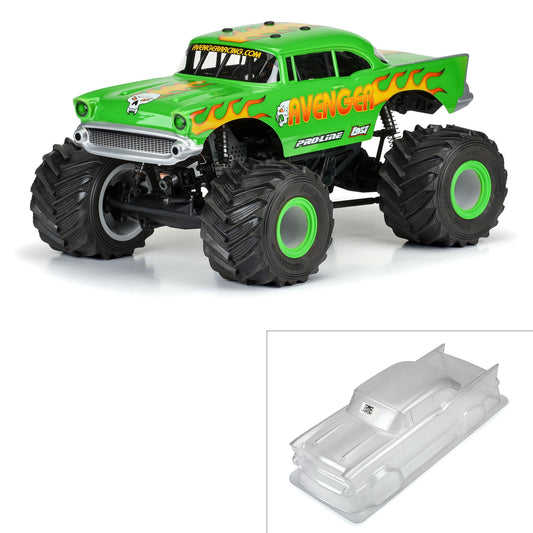 1/8 1957 Chevy Bel Air "Avenger" Clear Body for 1/8 Monster Truck (PRO363000)