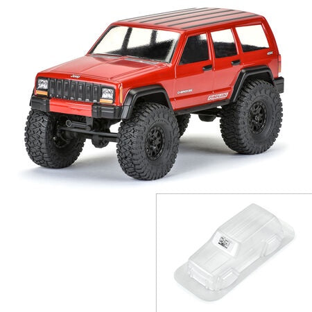 2001 Jeep Cherokee Clear Body for SCX24 (PRO363100)