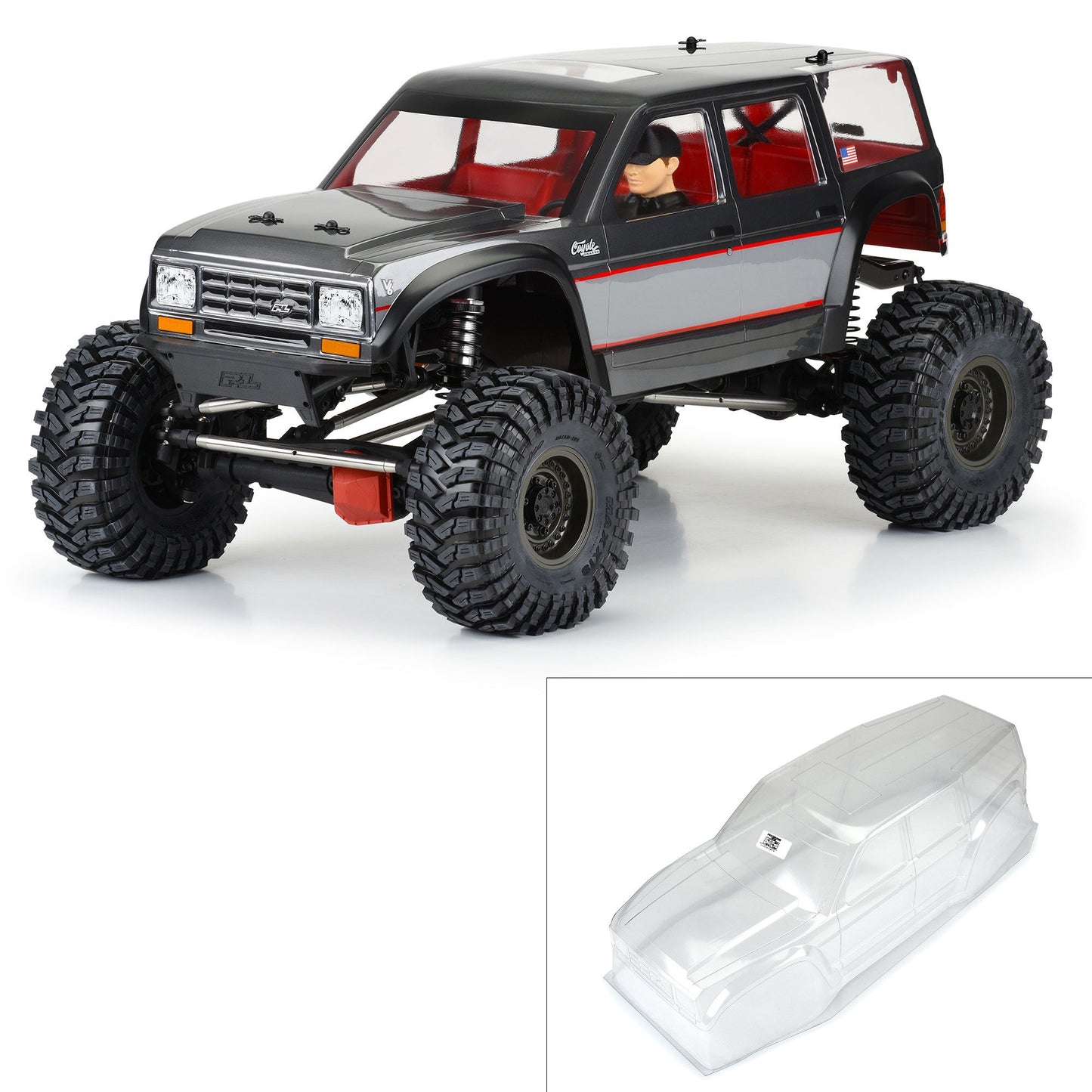 1/6 Coyote Grande Clear Body: SCX6 (PRO364200)