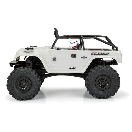 1979 Toyota Land Cruiser FJ40 Clear Body with Trail Cage for SCX24 (PRO366300)