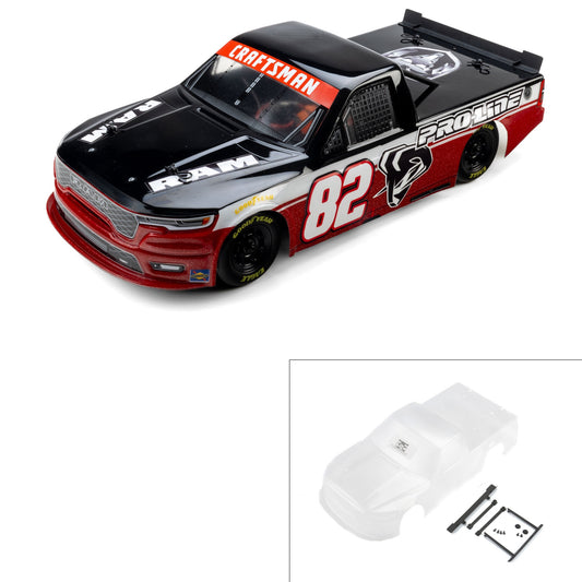 2026 Ram 1500 Truck Clear Body for Losi NASCAR (PRO369917)