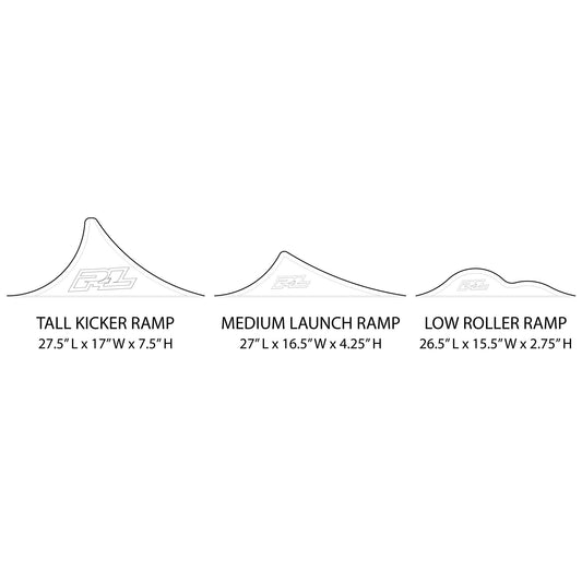 Big Air Triple RC Ramp Set