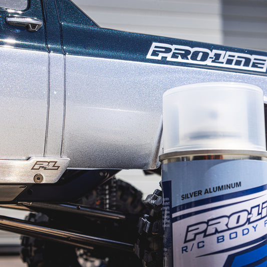 Pro-Line RC Body Spray Paint - Silver Aluminum (PRO643700)