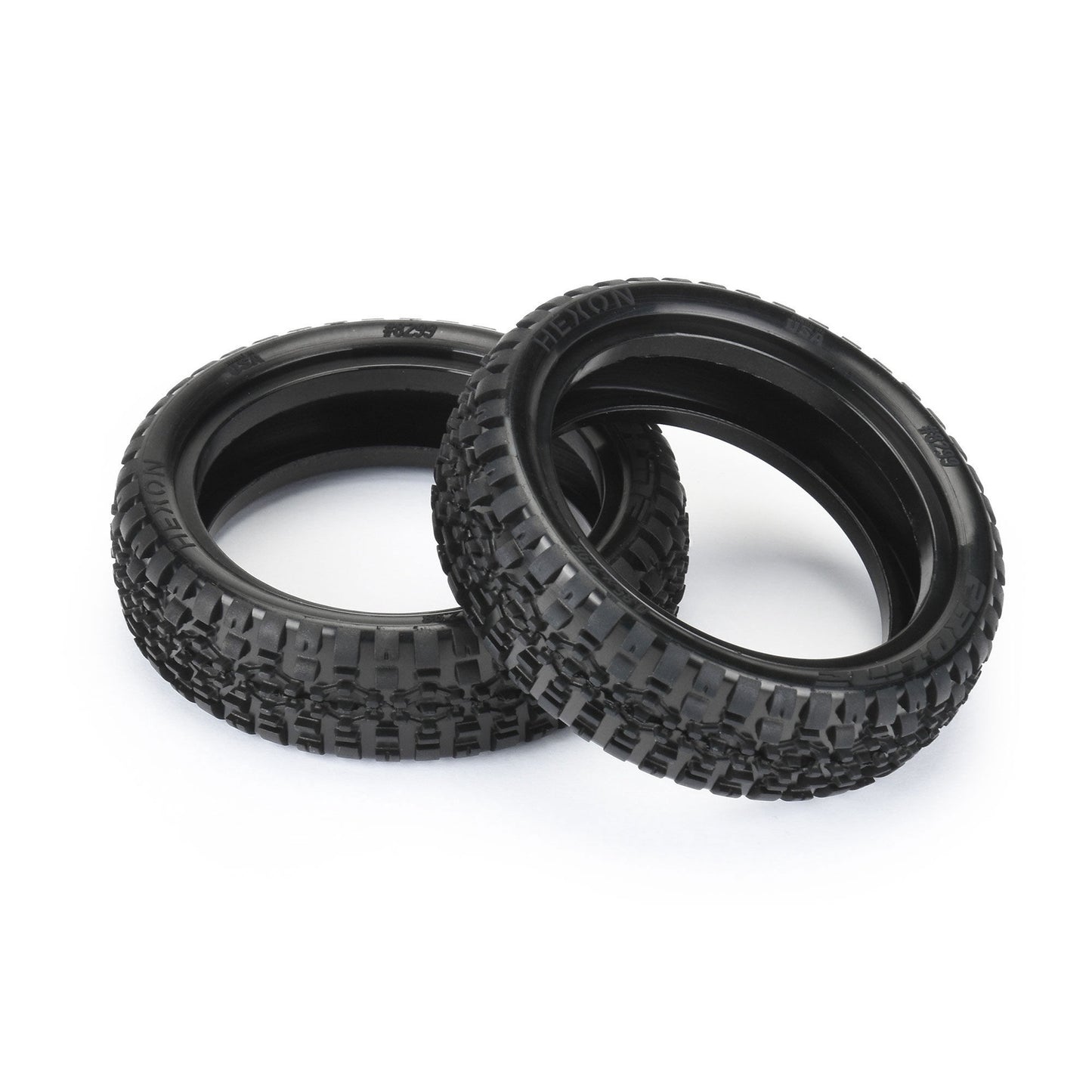 Hexon CR4 2WD 2.2" Carpet Buggy Tires, Front (2) (PRO8299304)