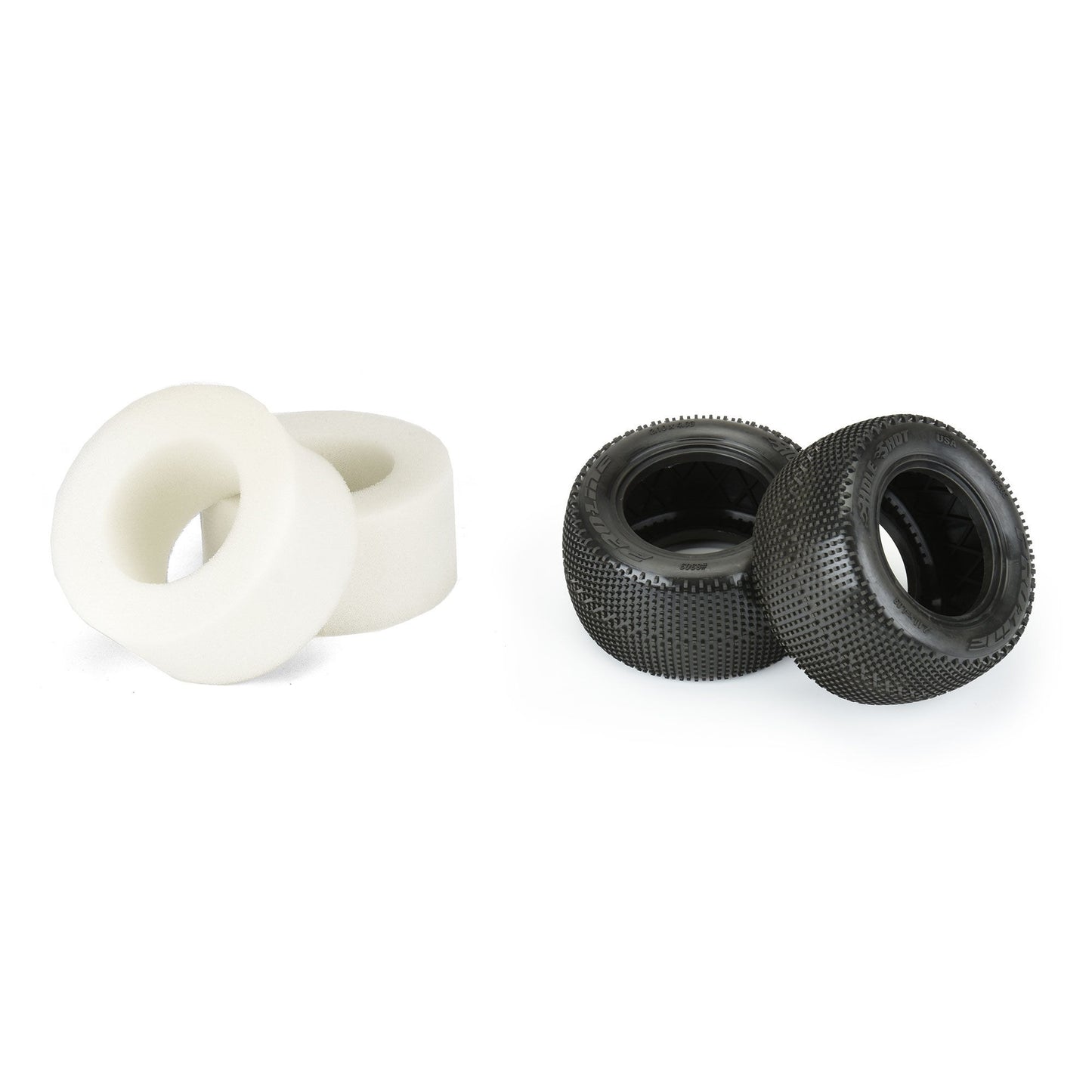 1/10 Hole Shot T 2.0 M3 Off-Road Stadium Truck Tires (2) (PRO830302)
