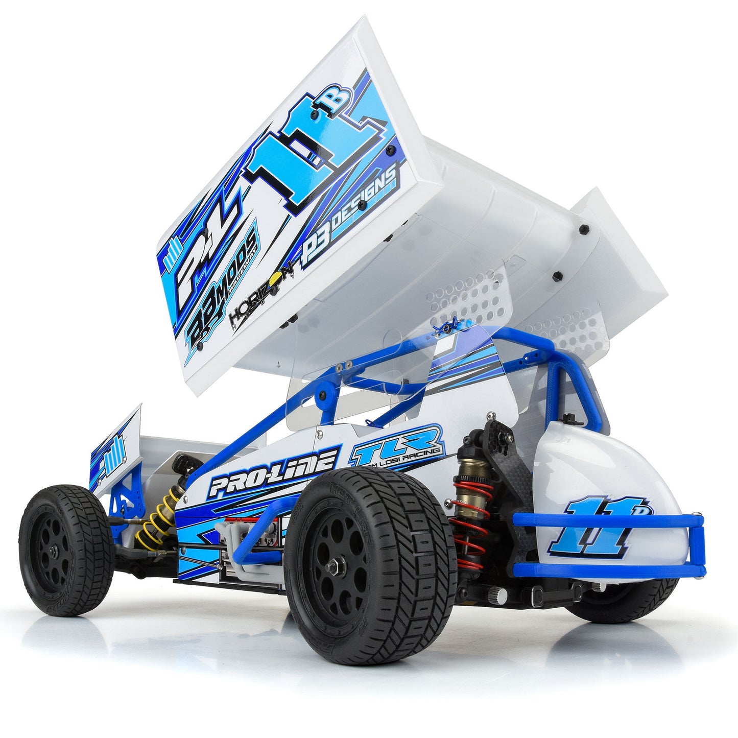 2.2" Hot Lap M4 Compound Rear Tires for 1/10 Dirt Oval Buggy (2) (PRO830803)_2