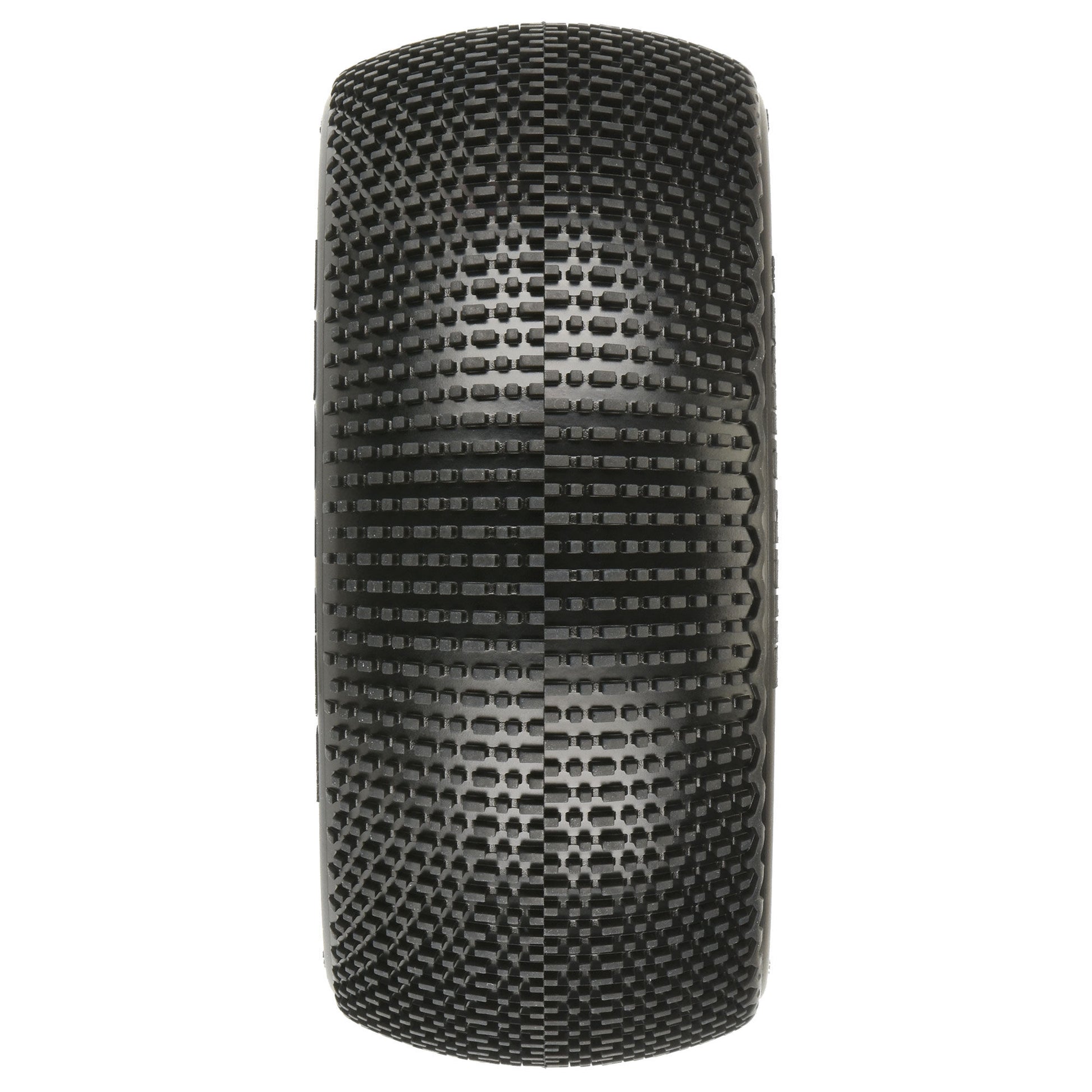 4" Buck Shot S3 Compound Premounted Tires with White Wheels for 1/8 Truggy (2) (PRO9063233)_2