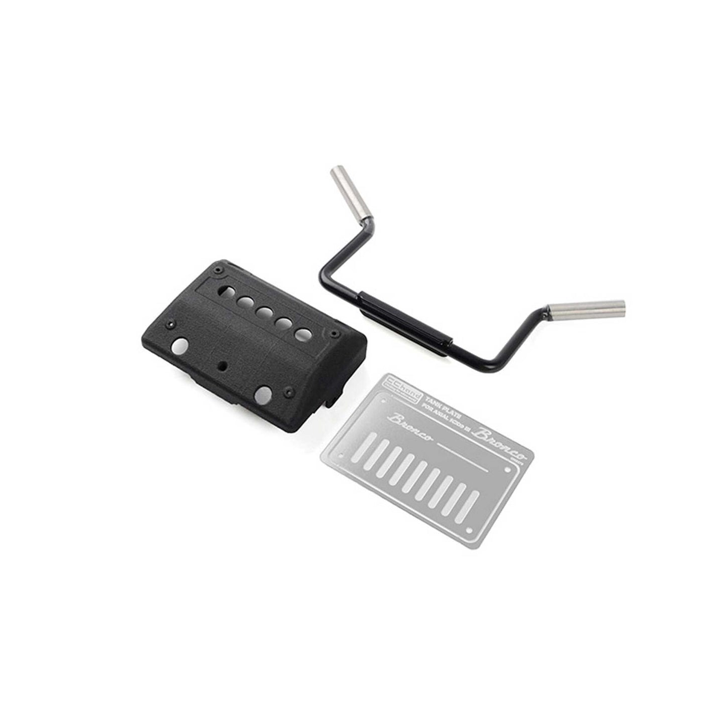 Fuel Tank with Dual Exhaust for Axial SCX10 III Early Ford Bronco (RC4VVVC1289)