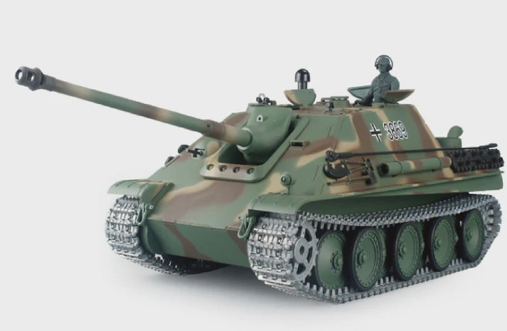 1/16 German Jagdpanther RC Battle Tank Ready to Run with Battery and Charger (Full Pro Version) (RCP3869-FULLPRO)