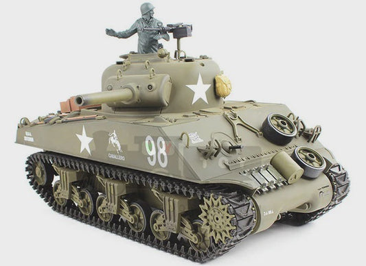 1/16 V7 M4A3 Sherman RC Battle Tank Ready to Run with Battery and Charger (RCP3898-1)