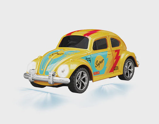 1/64 Diecast RC Beetle Ready to Run with App Control (Yellow) (RCPHG4-216Y)